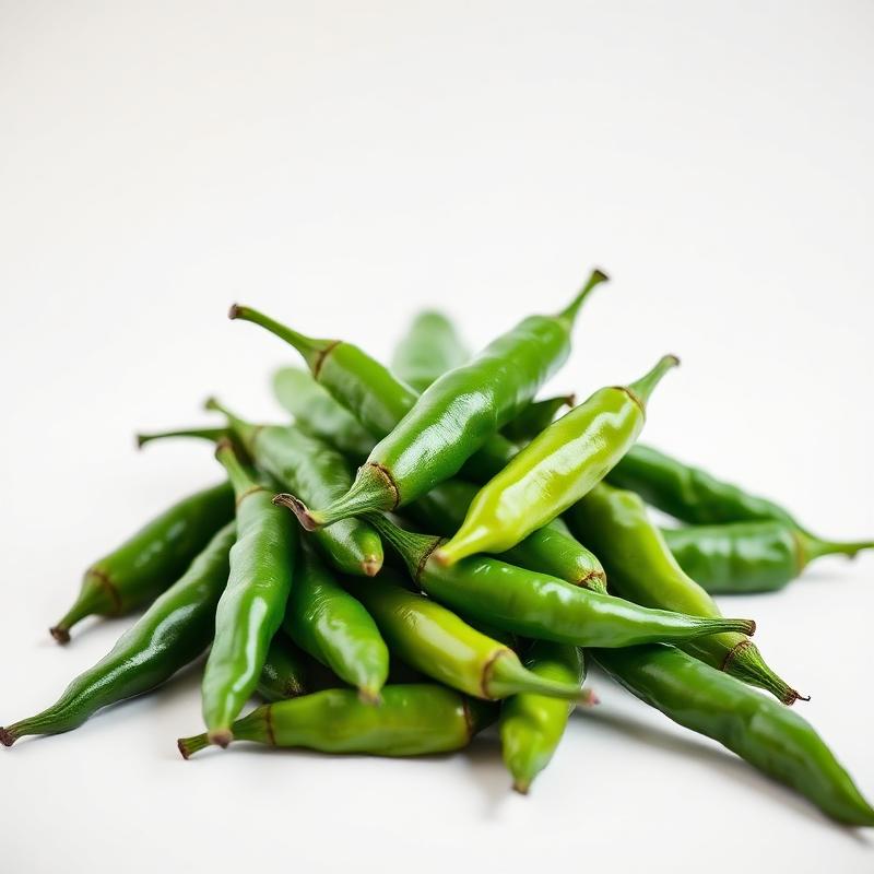 Green Chilli graded for export